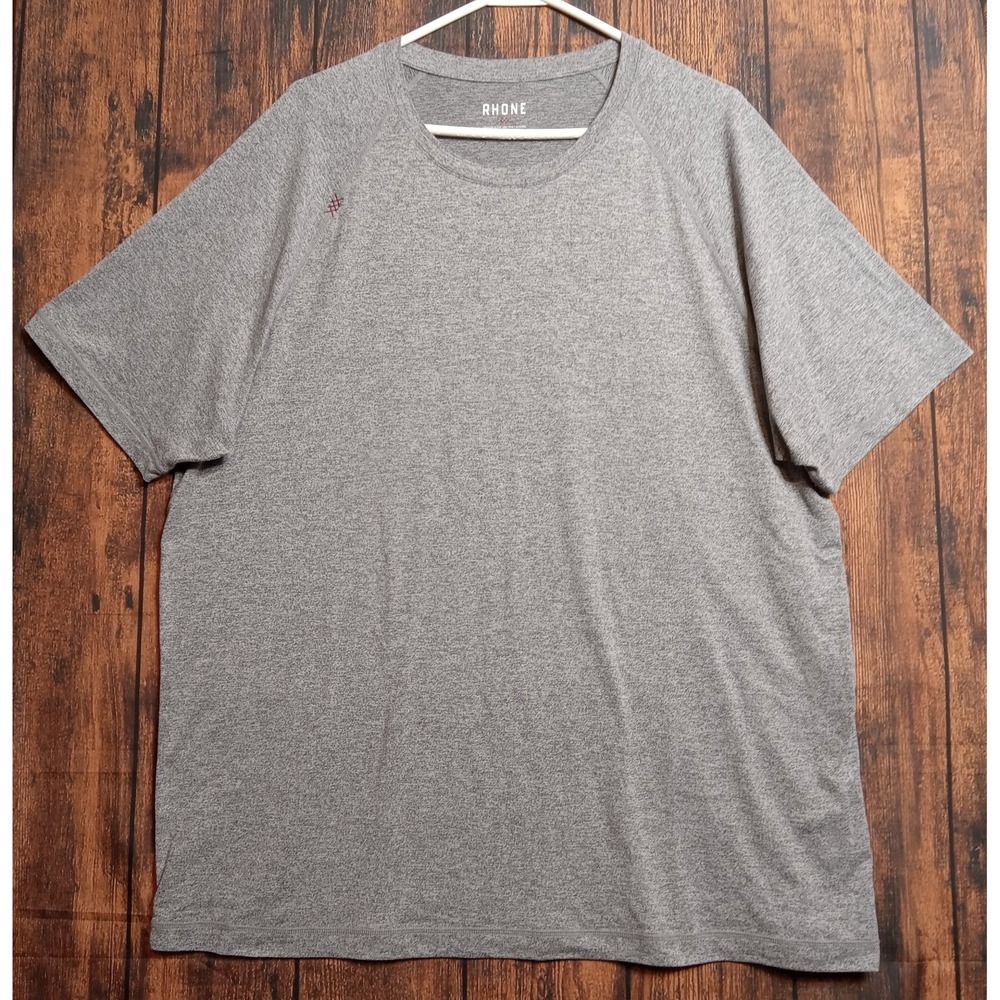 Rhone Men's Base Layer T-Shirt Short Sleeve Size‎ XXL Gray